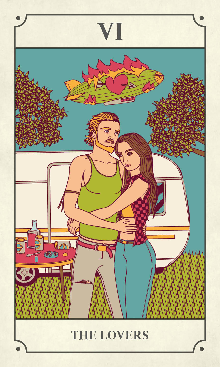 Grunge Tarot Cards